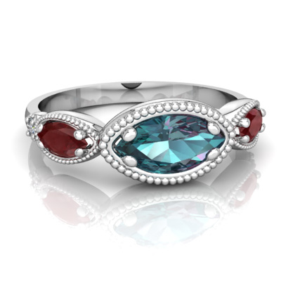 Ценность александрита, цена и информация о ювелирных изделиях